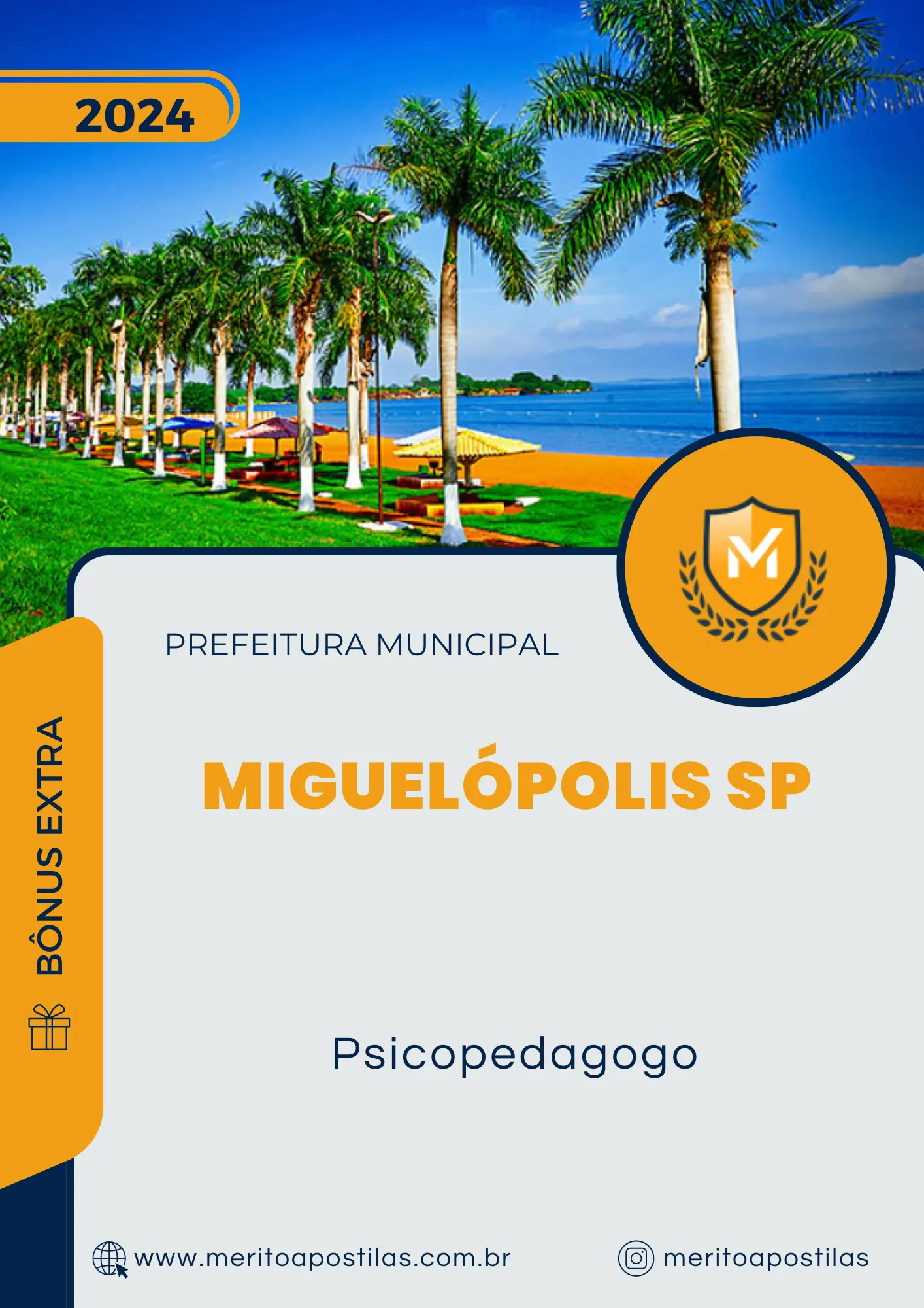 Apostila Psicopedagogo Prefeitura de Miguelópolis SP 2024