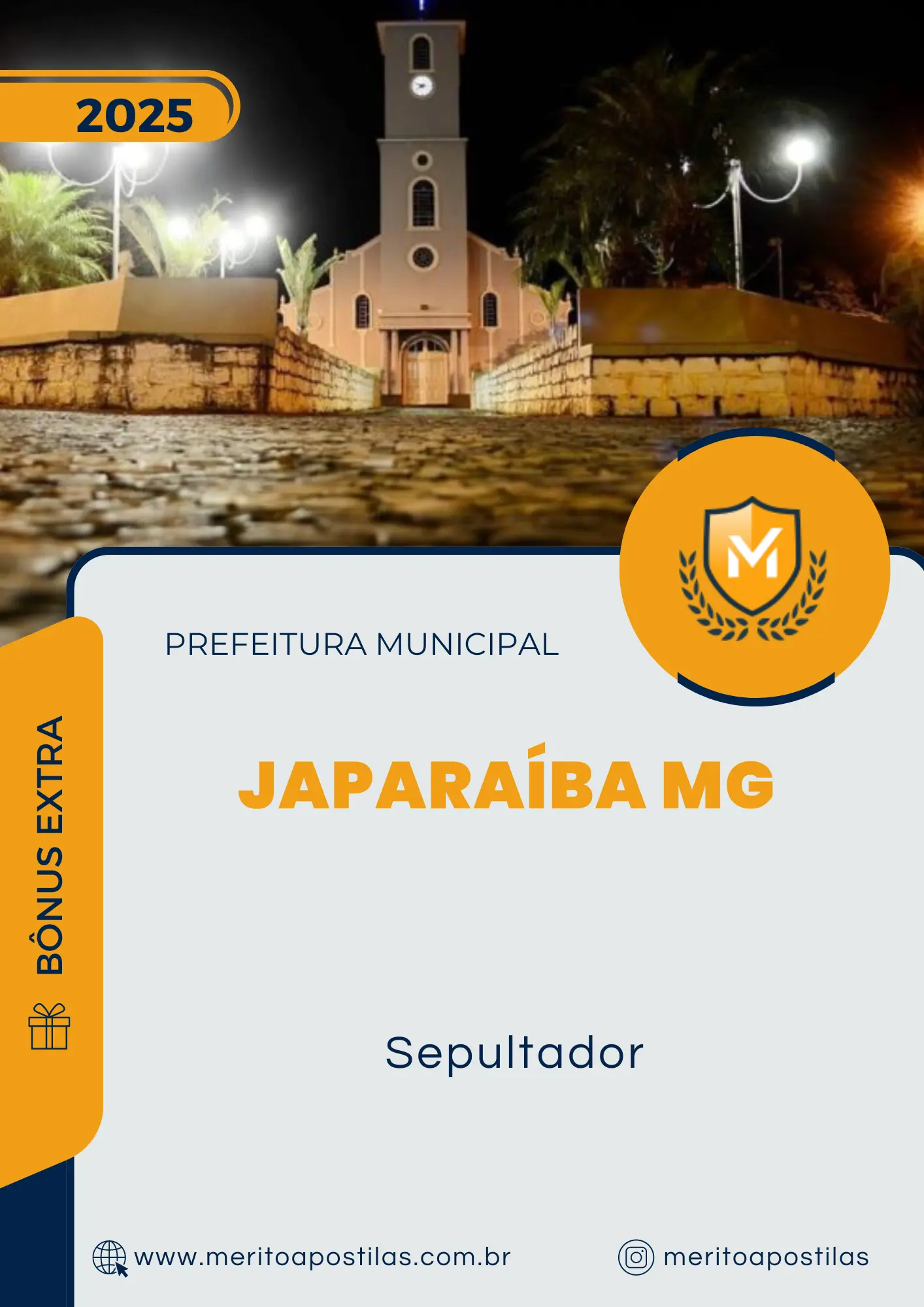 Apostila Sepultador Prefeitura de Japaraíba MG 2025