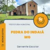 Apostila Servente Escolar Prefeitura de Pedra do Indaiá MG 2025
