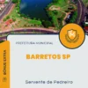 Apostila Servente de Pedreiro Prefeitura de Barretos SP 2024