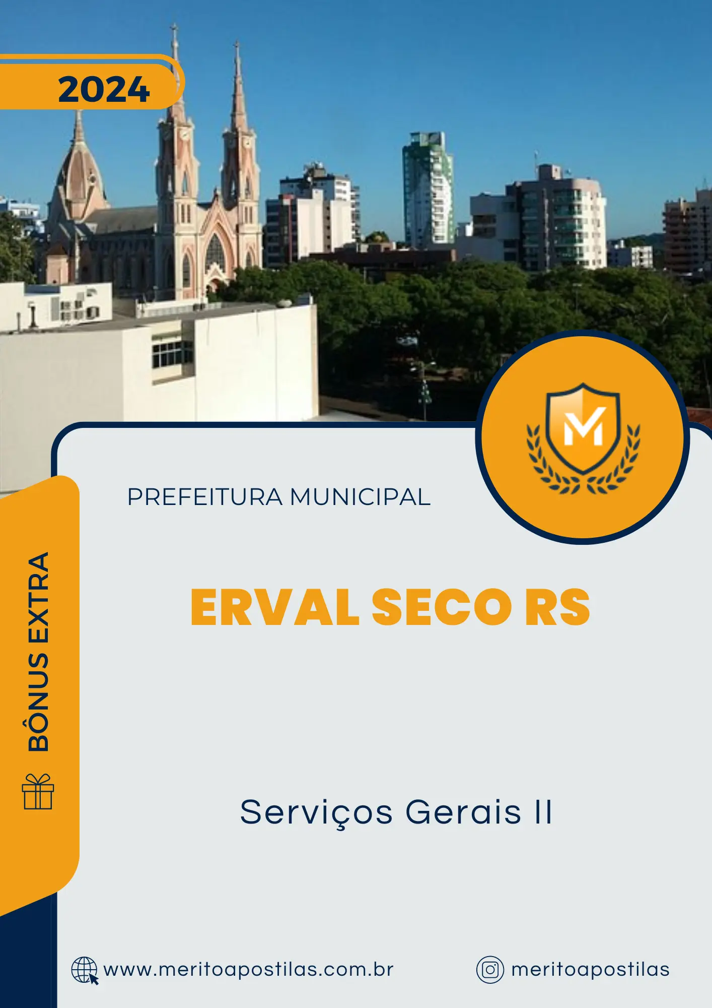 Apostila Serviços Gerais II Prefeitura de Erval Seco RS 2024