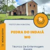 Apostila Técnico De Enfermagem Escala Prefeitura de Pedra do Indaiá MG 2025