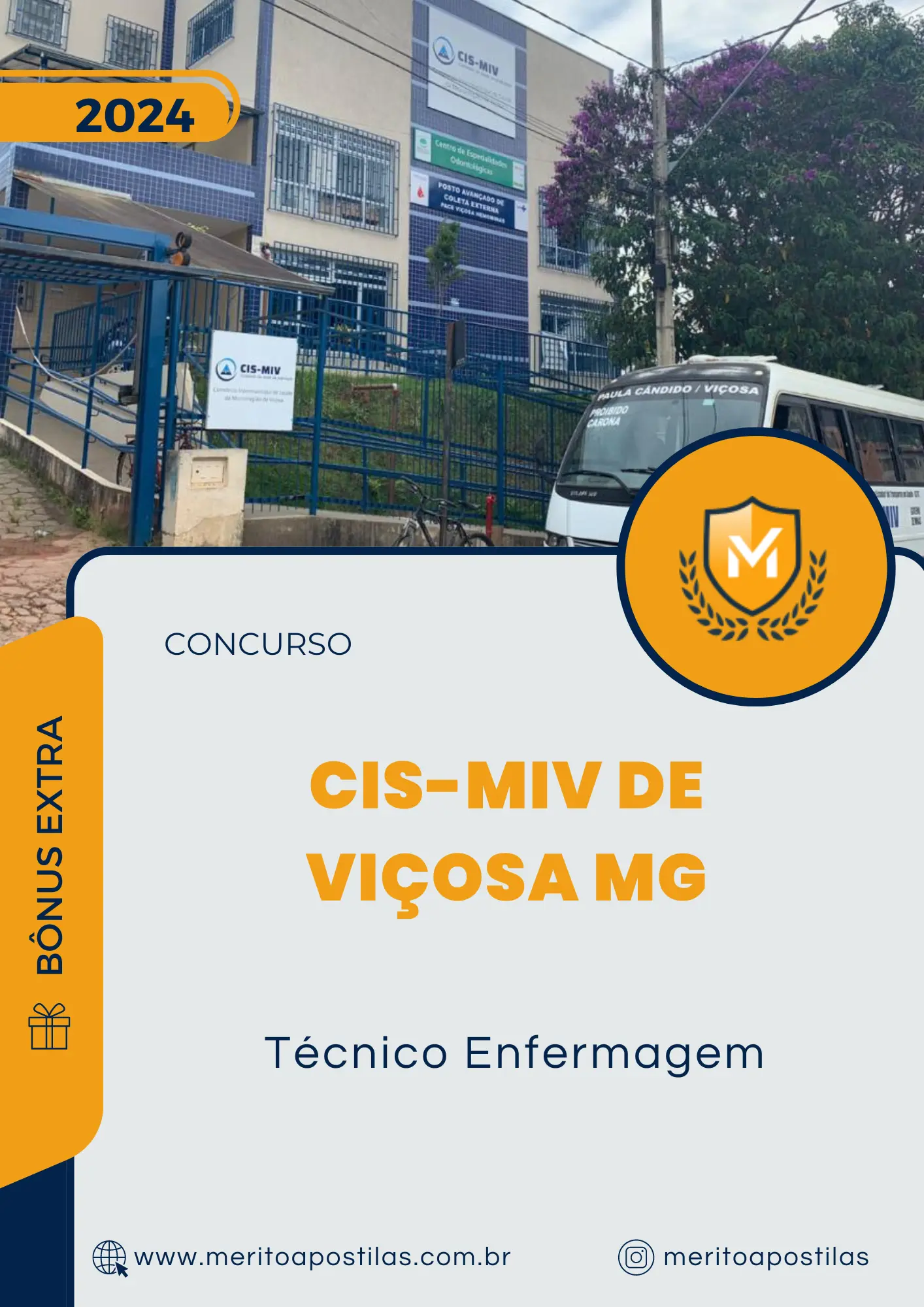 Apostila Técnico Enfermagem Concurso CIS-MIV de Viçosa MG 2024