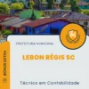 Apostila Técnico em Contabilidade Prefeitura de Lebon Régis SC 2024