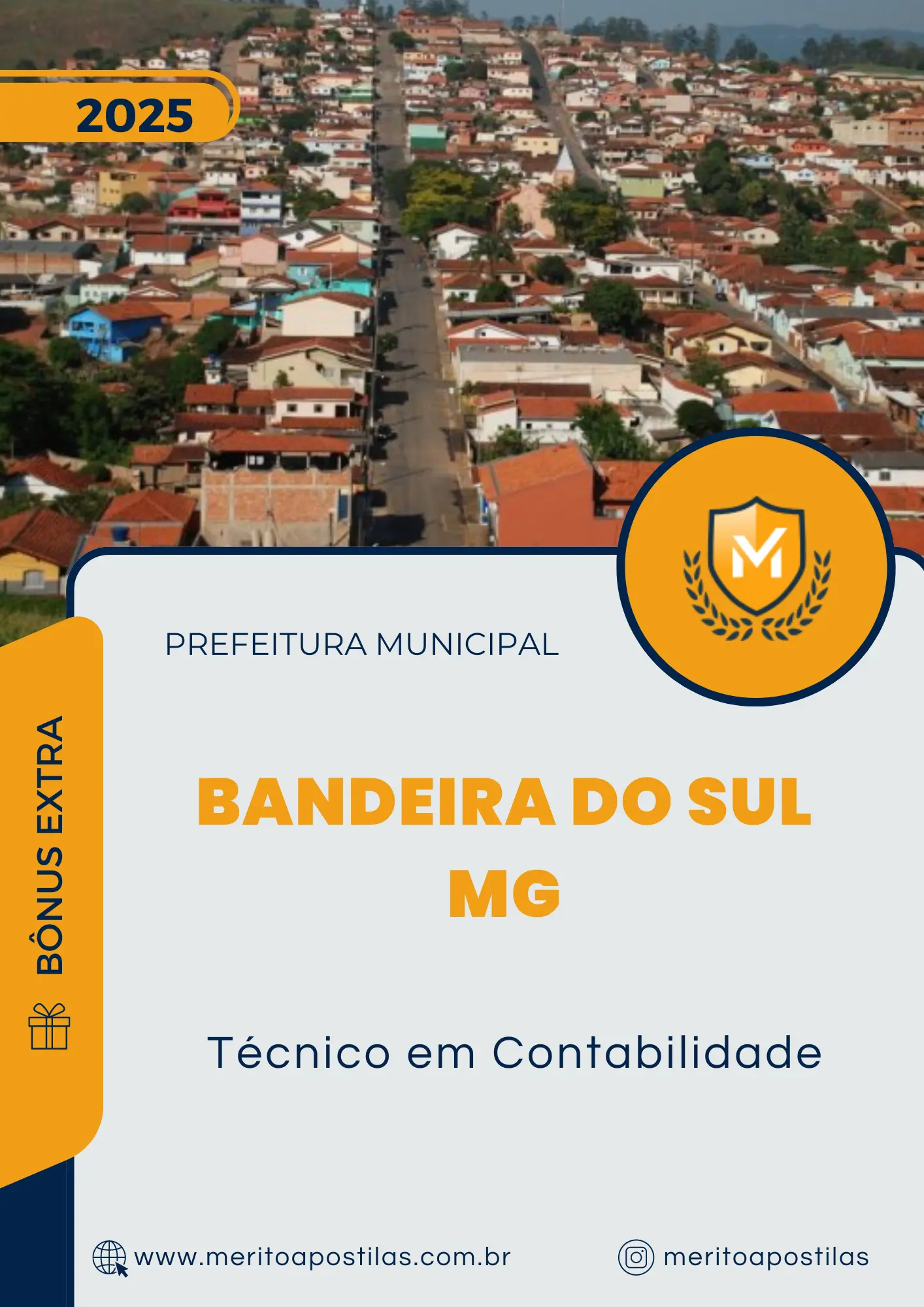 Apostila Técnico em Contabilidade Prefeitura de Bandeira do Sul MG 2025