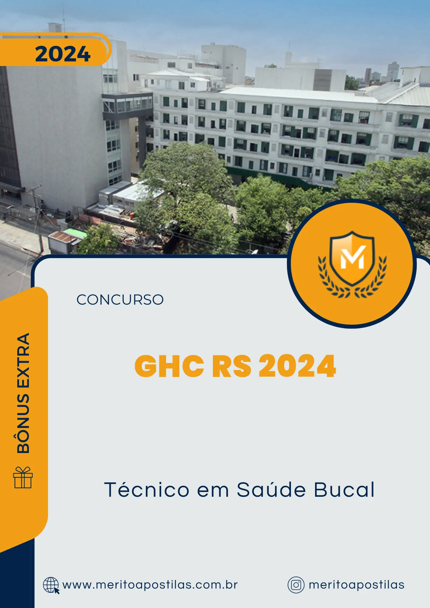 Apostila Técnico em Saúde Bucal Concurso GHC RS 2024