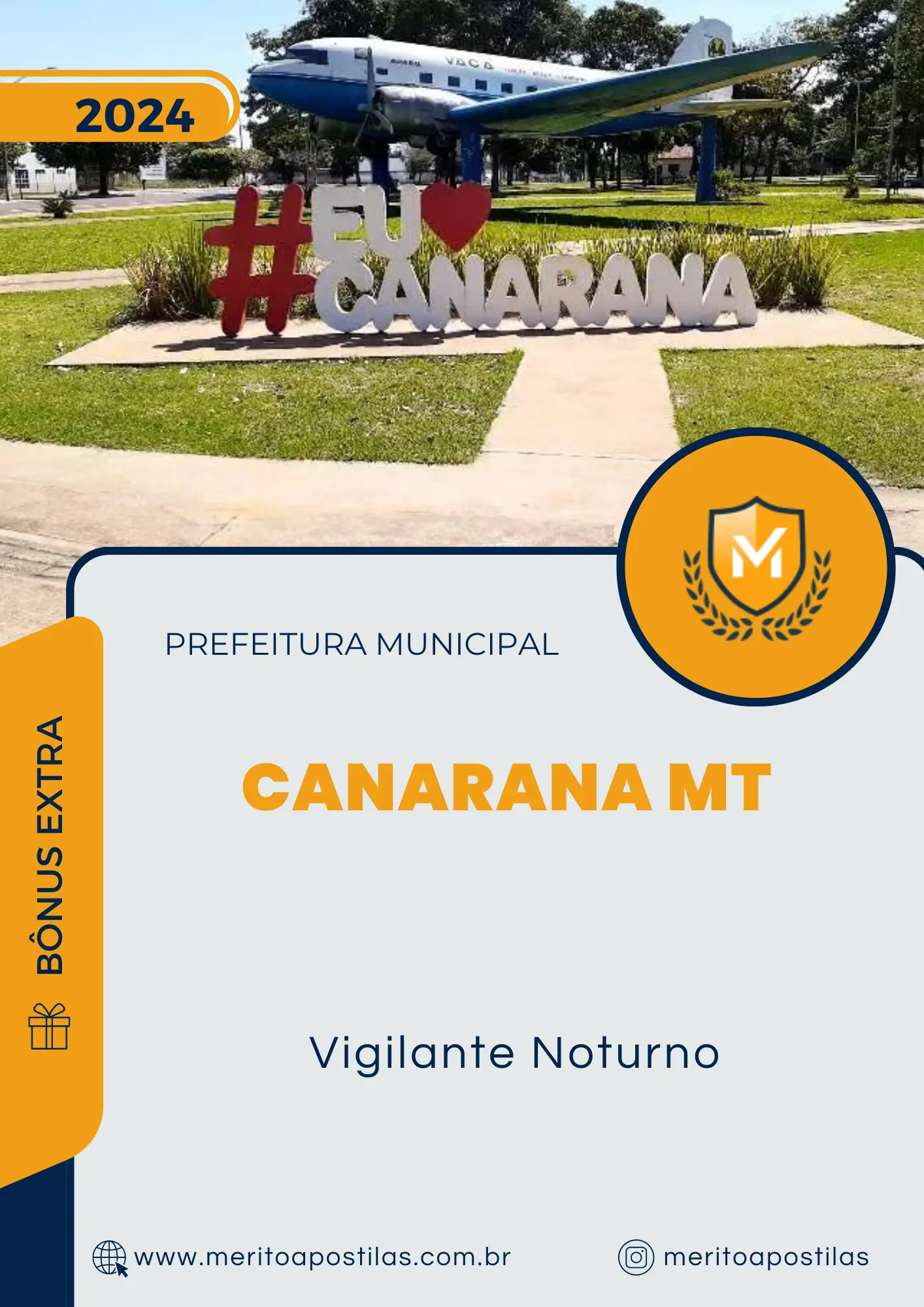 Apostila Vigilante Noturno Prefeitura de Canarana MT 2024