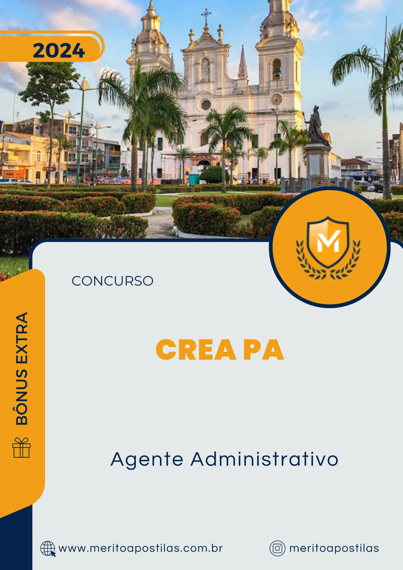 Apostila Agente Administrativo Concurso CREA PA 2024