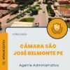 Apostila Agente Administrativo Câmara de São José Belmonte PE 2024