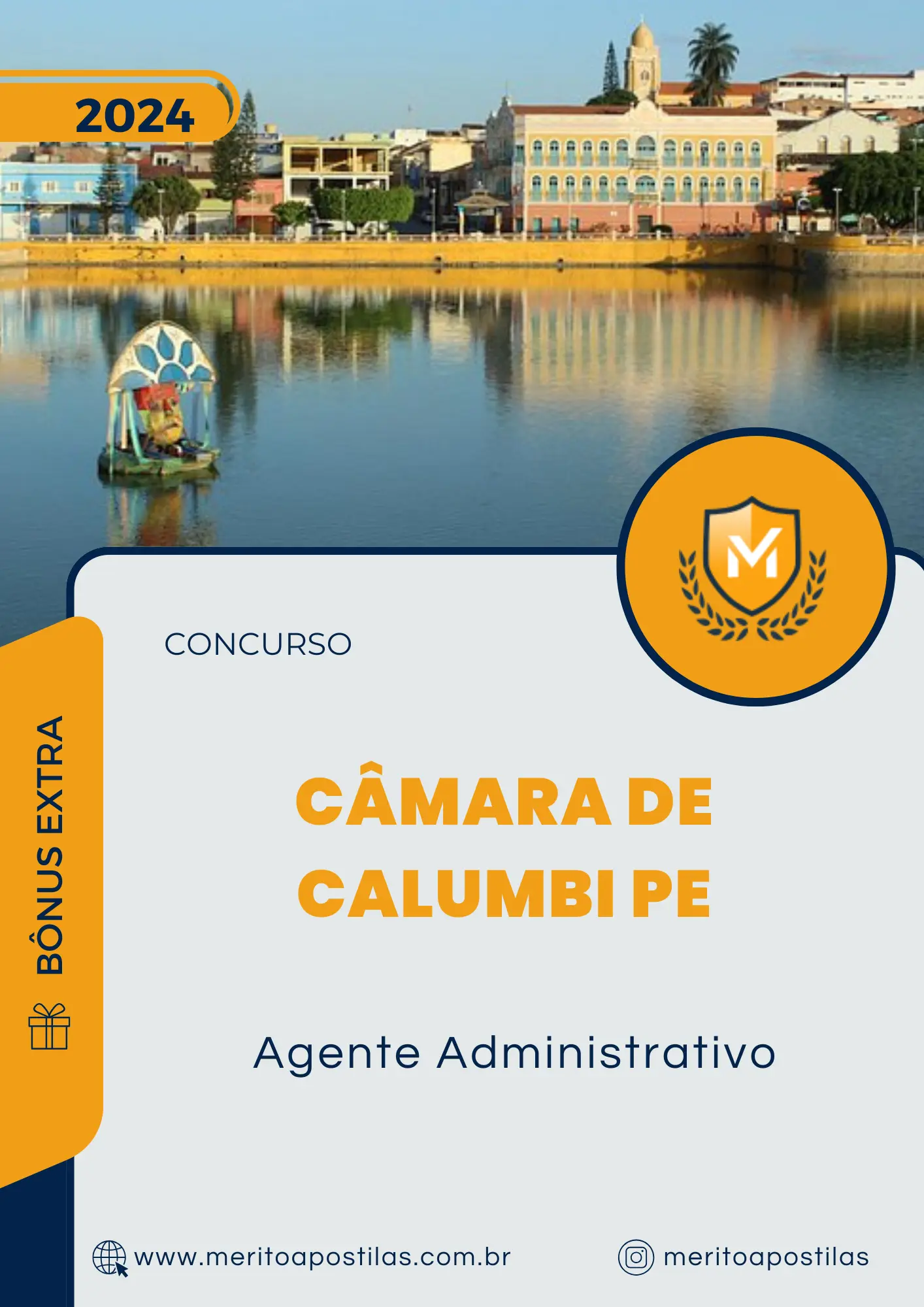 Apostila Agente Administrativo Câmara de Calumbi PE 2024