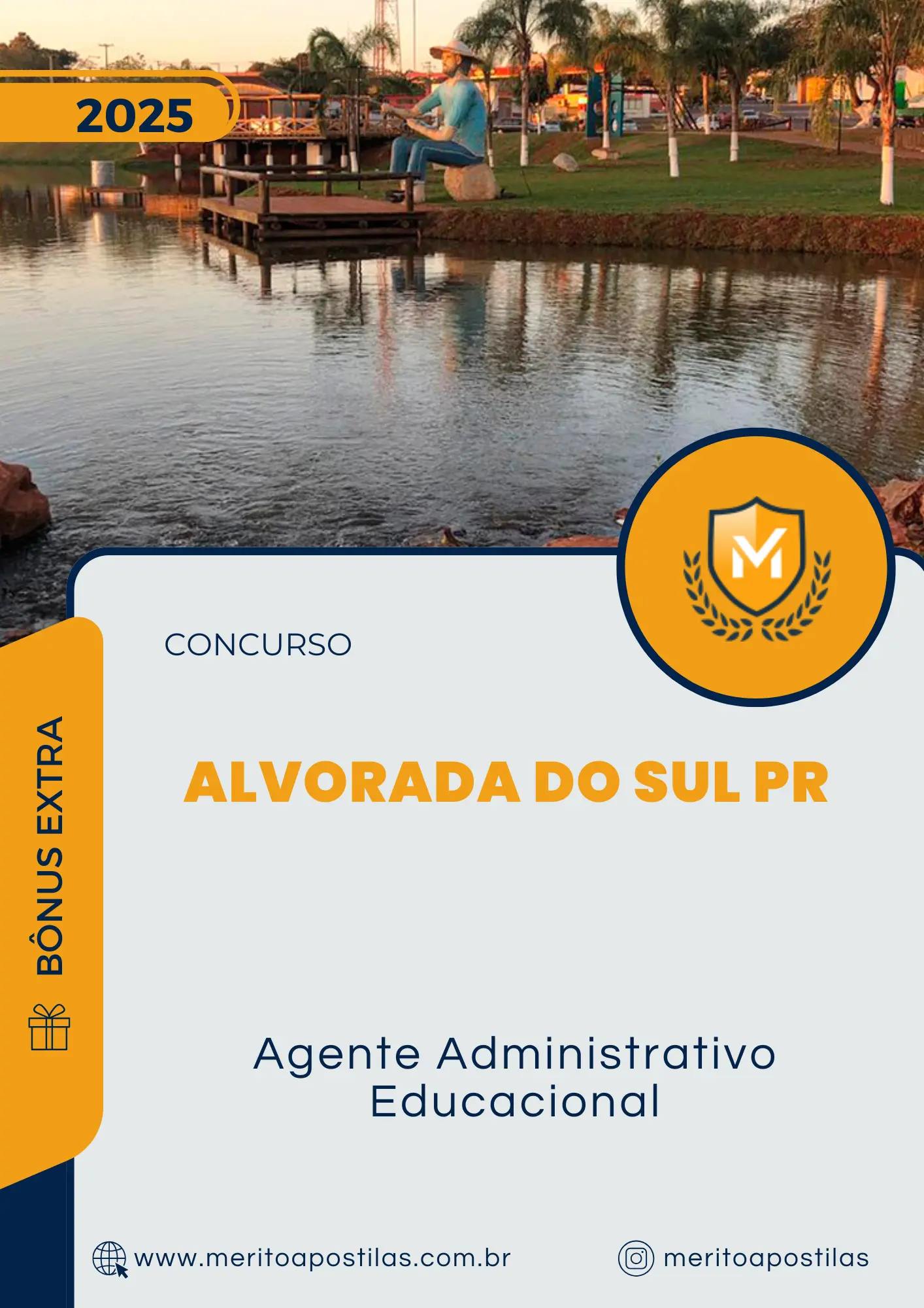 Apostila Agente Administrativo Educacional Concurso de Alvorada do Sul PR 2025