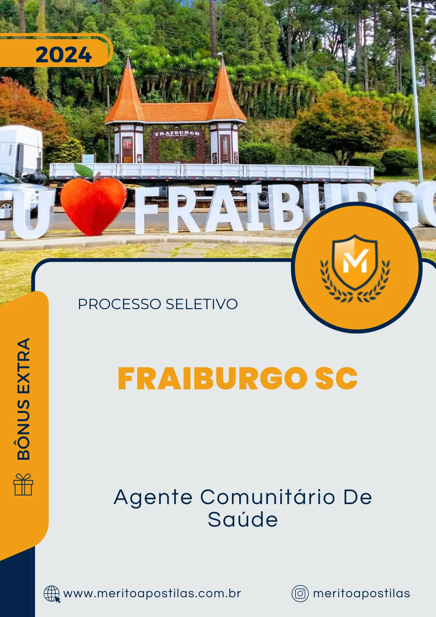 Apostila Agente Comunitário De Saúde Processo Seletivo de Fraiburgo SC 2024