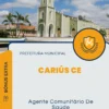 Apostila Agente Comunitário De Saúde Prefeitura de Cariús CE 2024