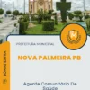 Apostila Agente Comunitário De Saúde Prefeitura de Nova Palmeira PB 2024