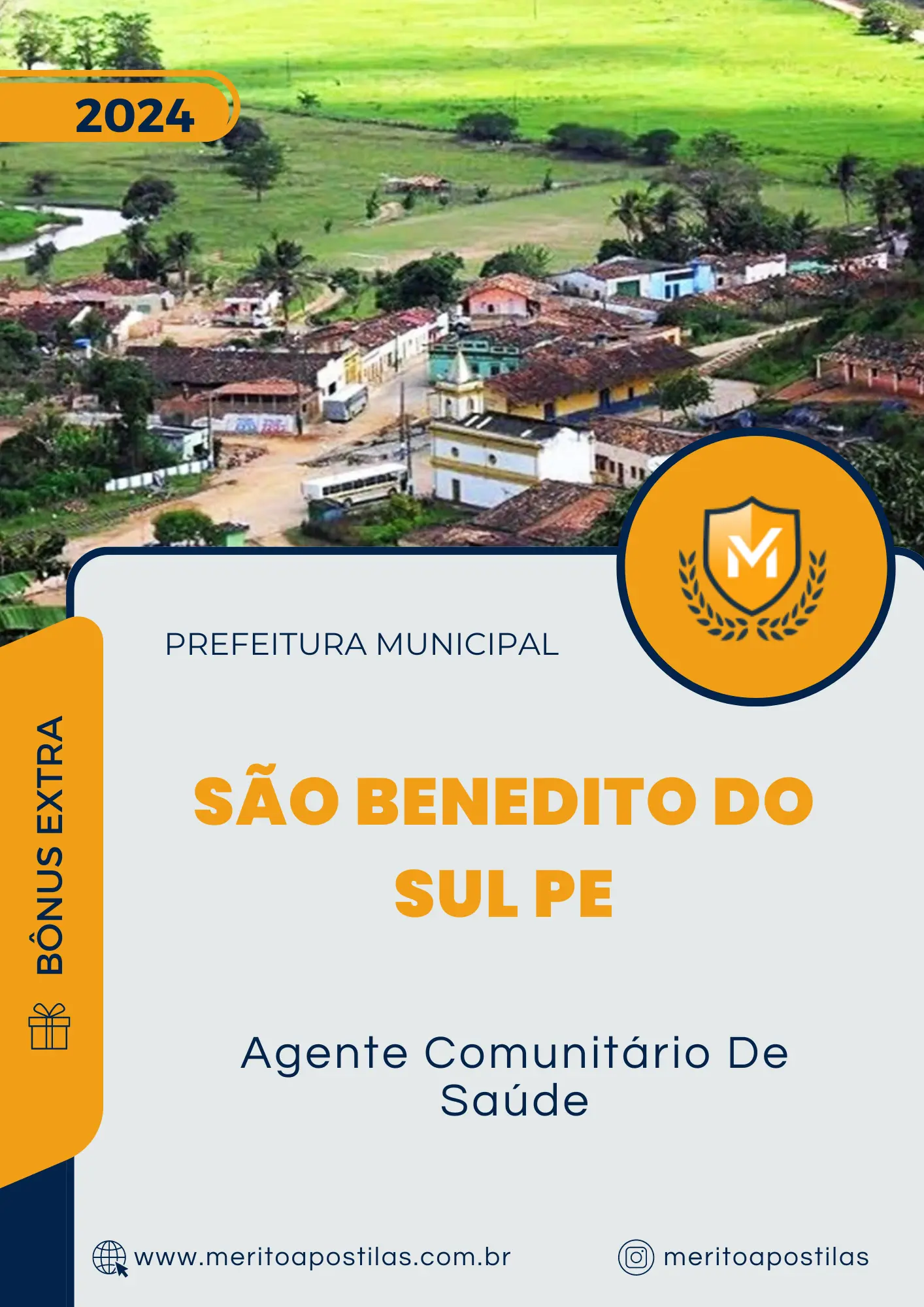 Apostila Agente Comunitário De Saúde Prefeitura de São Benedito do Sul PE 2024