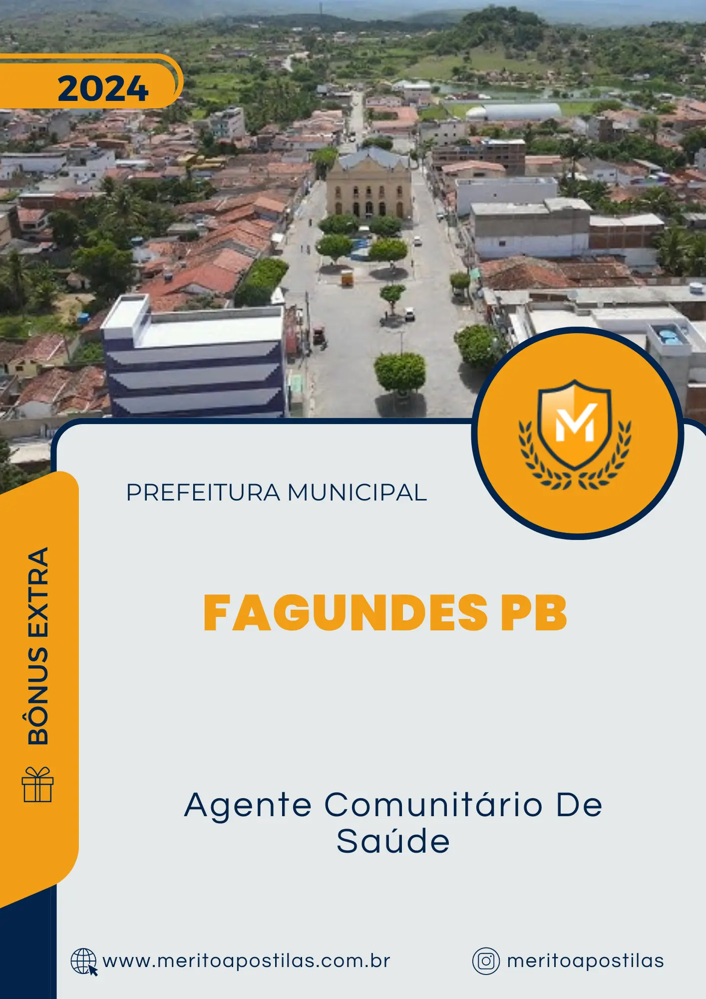 Apostila Agente Comunitário De Saúde Prefeitura de Fagundes PB 2024