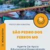 Apostila Agente De Apoio Educacional Especializado AEE Prefeitura de São Pedro dos Ferros MG 2024