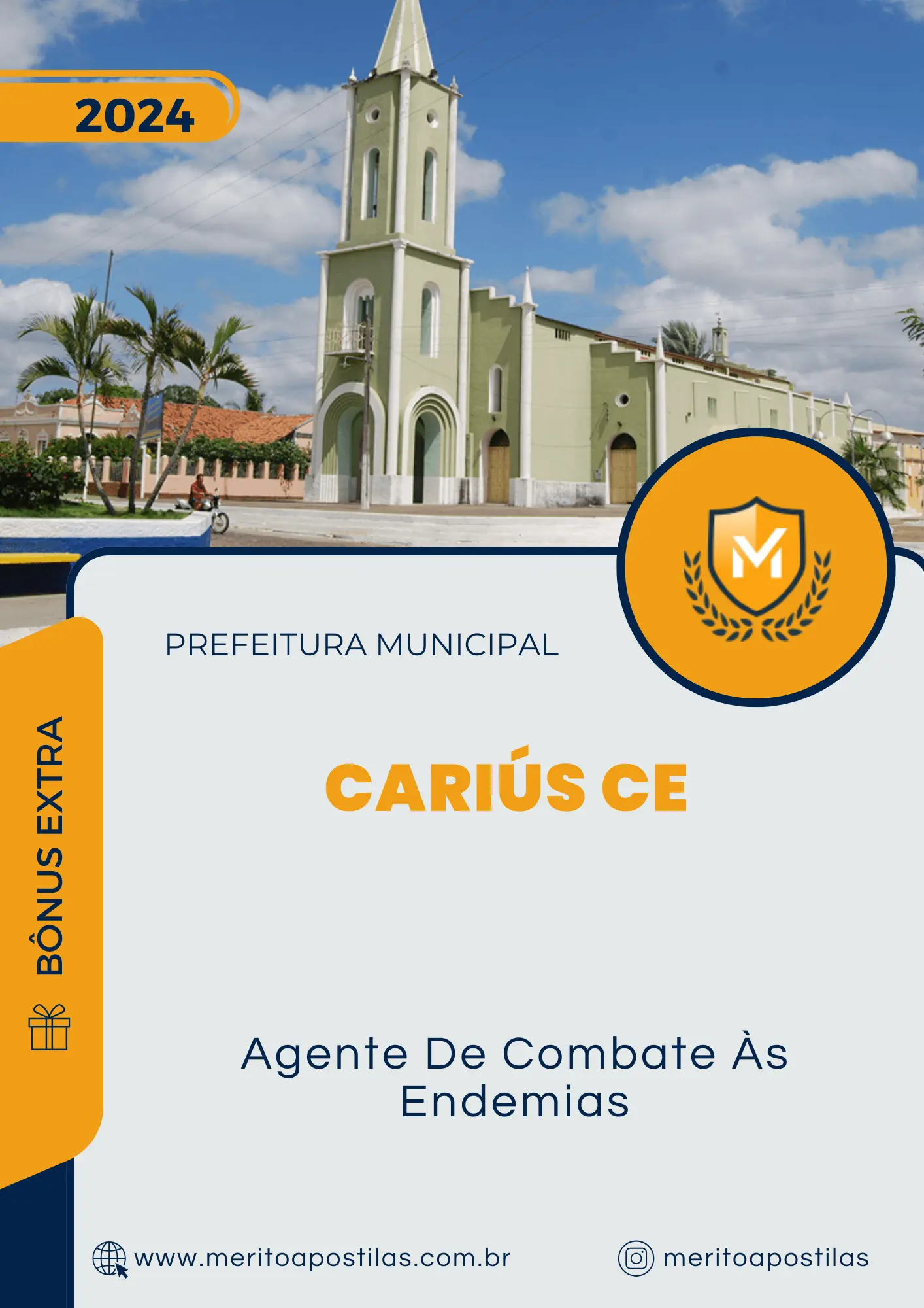 Apostila Agente De Combate Às Endemias Prefeitura de Cariús CE 2024