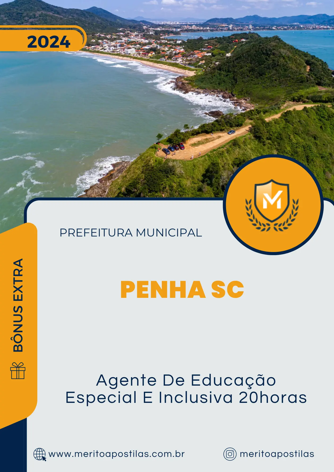 Apostila Agente De Educação Especial E Inclusiva 20horas Prefeitura de Penha SC 2024