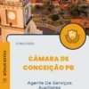 Apostila Agente De Serviços Auxiliares Concurso Câmara de Conceição PB 2024