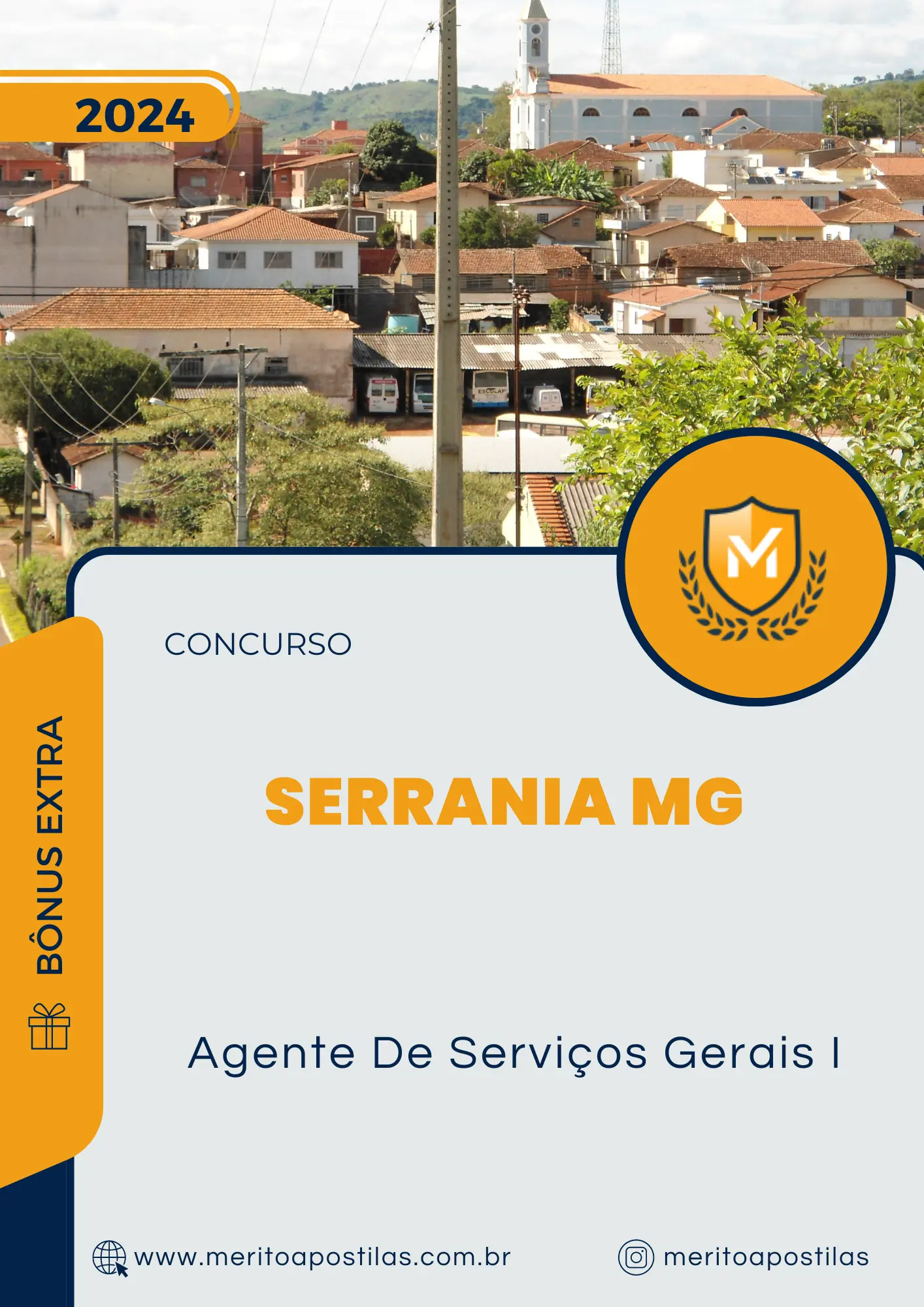 Apostila Agente De Serviços Gerais I Concurso Serrania MG 2024