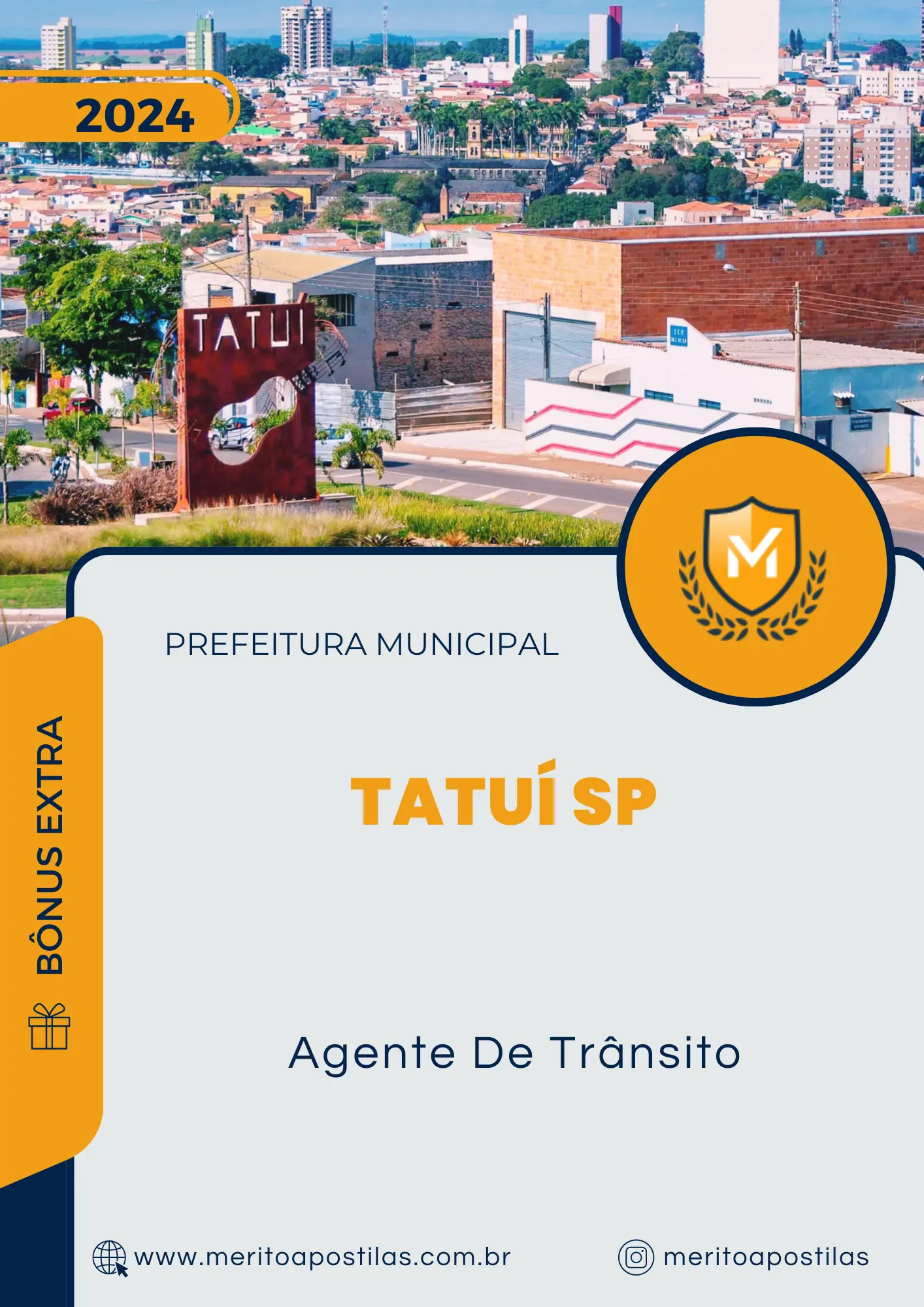 Apostila Agente De Trânsito Prefeitura de Tatuí SP 2024