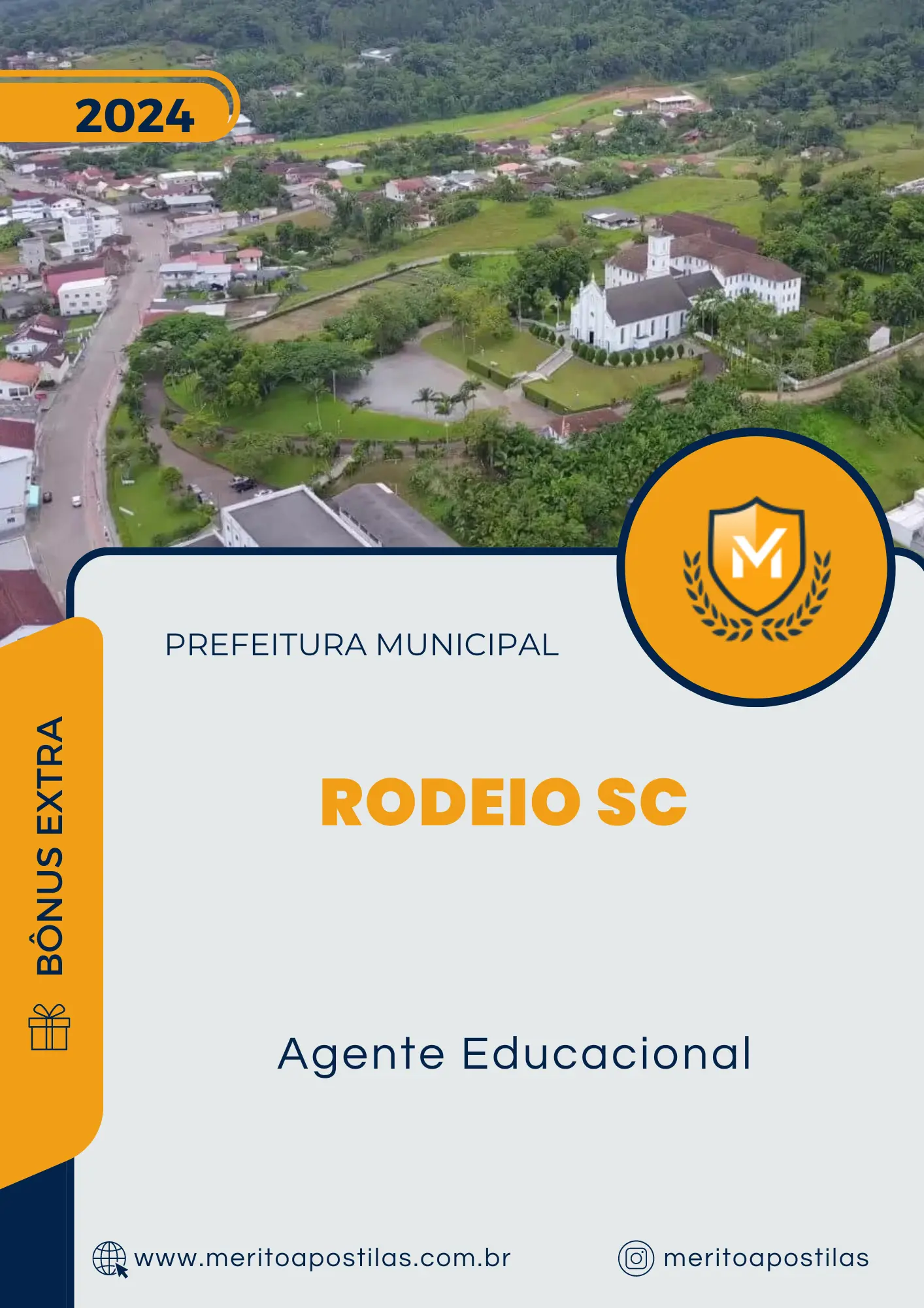 Apostila Agente Educacional Prefeitura de Rodeio SC 2024