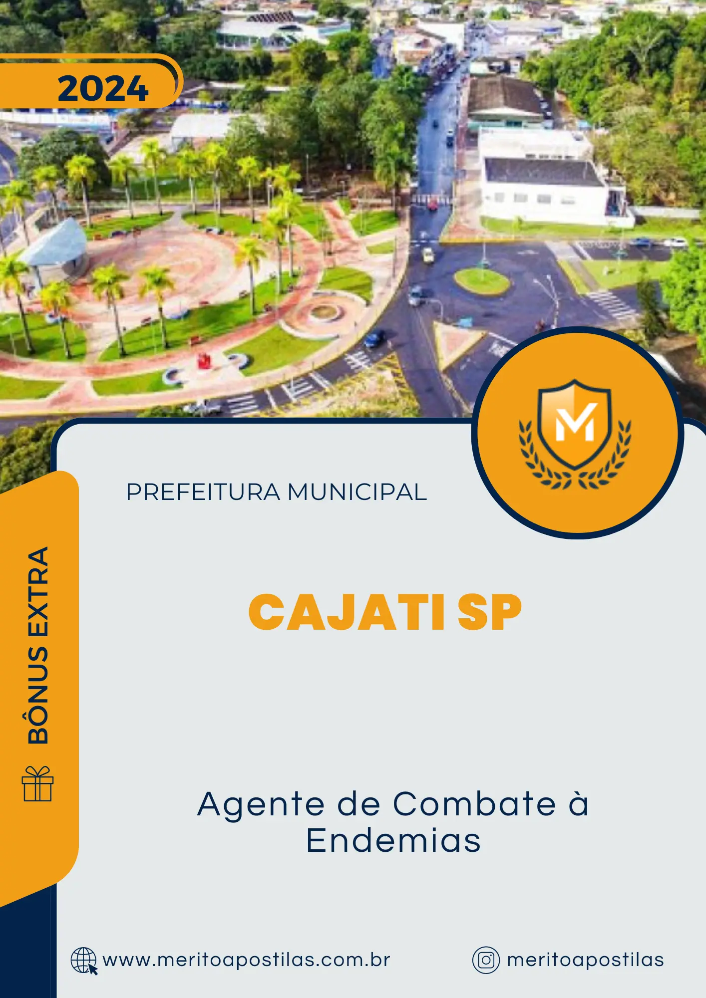 Apostila Agente de Combate à Endemias Prefeitura de Cajati SP 2024