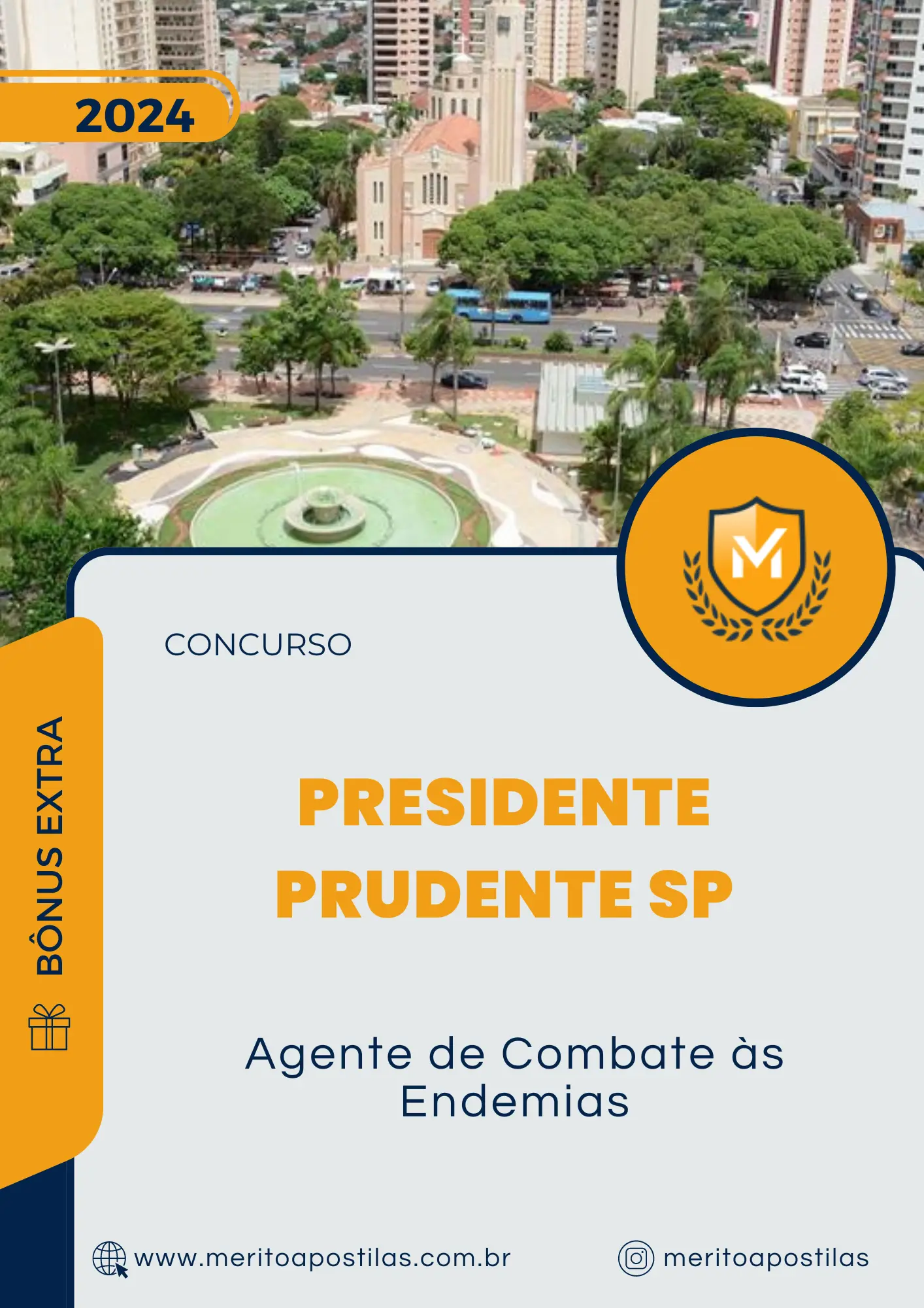 Apostila Agente de Combate às Endemias Concurso de Presidente Prudente SP 2024