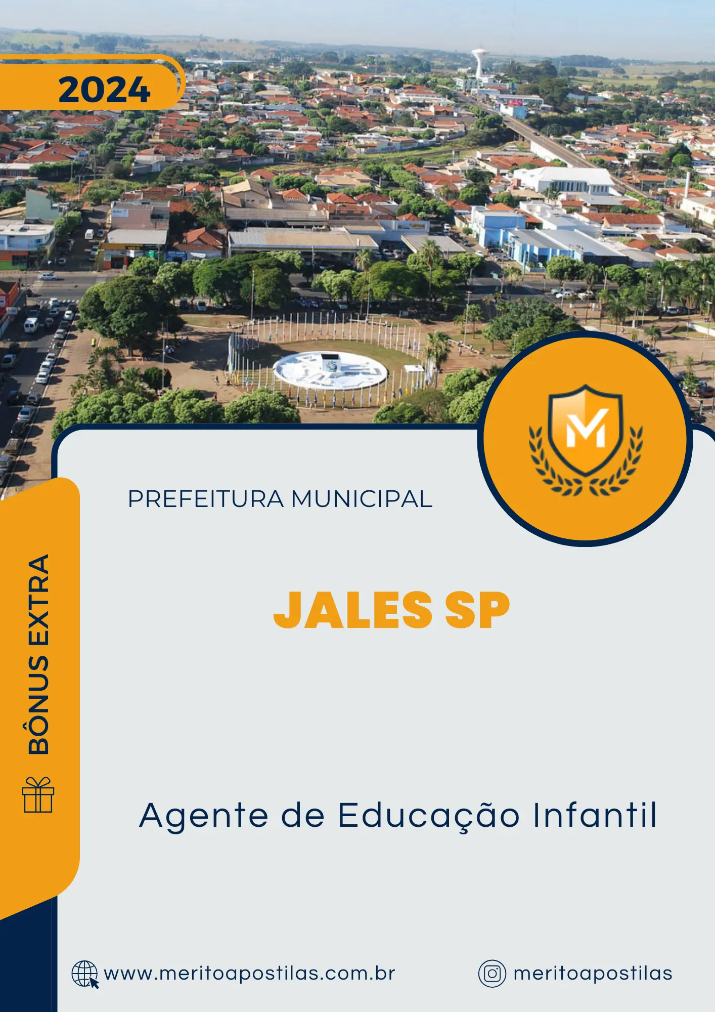 Apostila Agente de Educação Infantil Prefeitura de Jales SP 2024