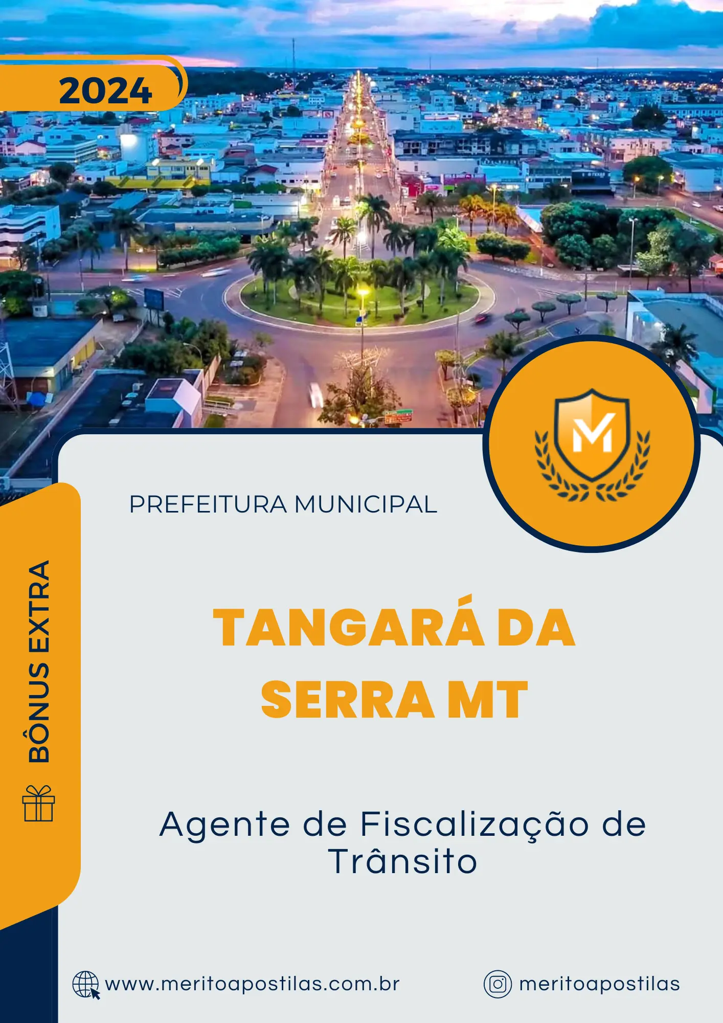 Apostila Agente de Fiscalização de Trânsito Prefeitura de Tangará da Serra MT 2024