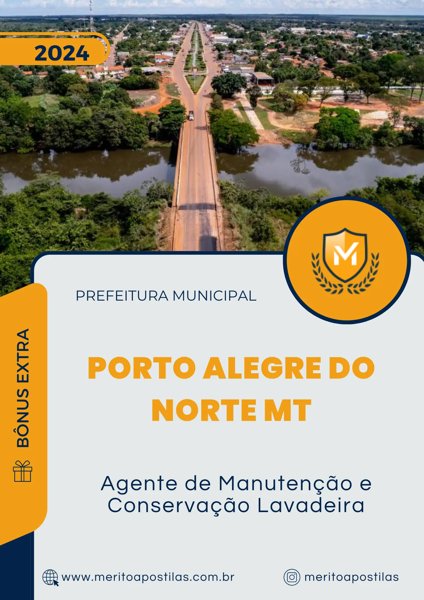 Apostila Agente de Manutenção e Conservação Lavadeira Prefeitura de Porto Alegre do Norte MT 2024