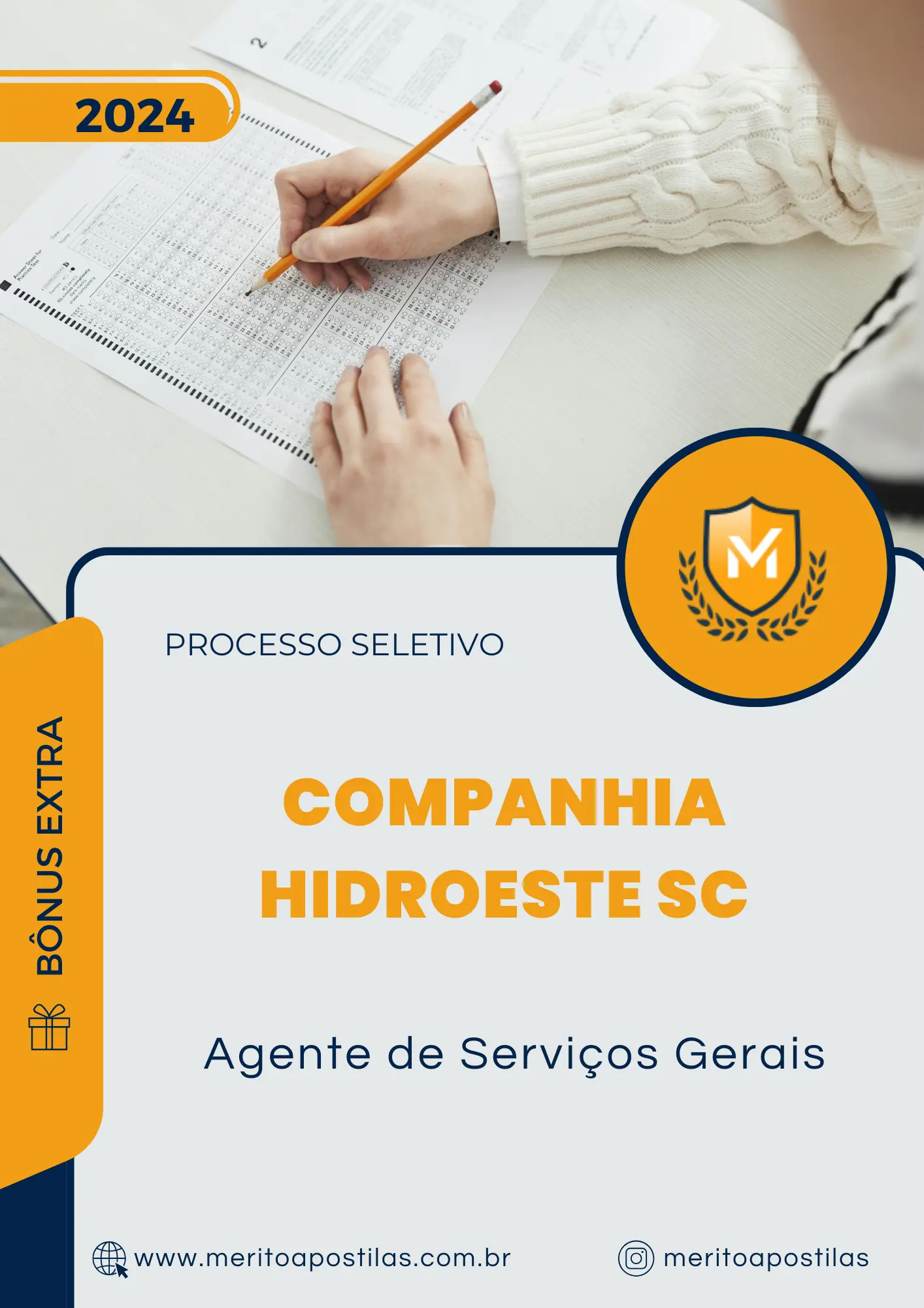 Apostila Agente de Serviços Gerais Companhia HIDROESTE SC 2024