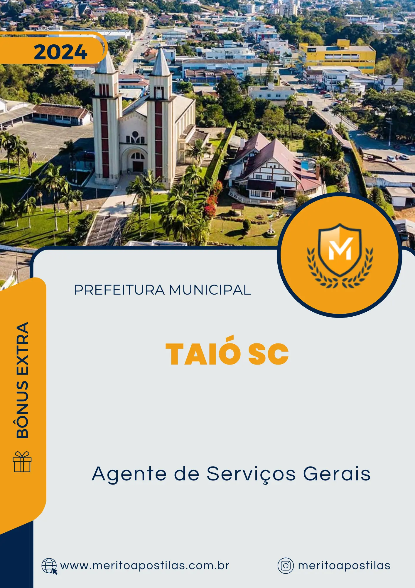 Apostila Agente de Serviços Gerais Prefeitura de Taió SC 2024