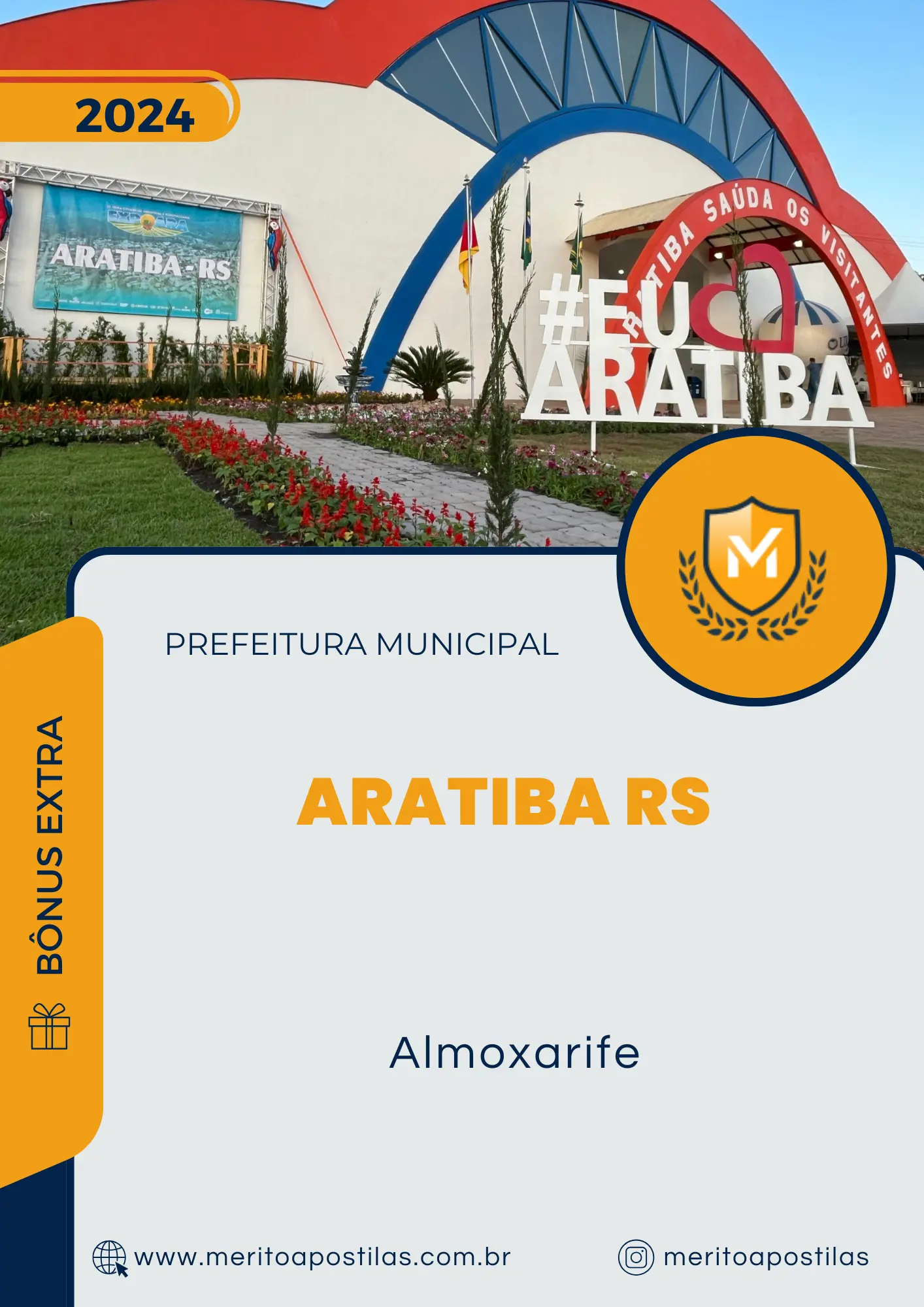 Apostila Almoxarife Prefeitura de Aratiba RS 2024