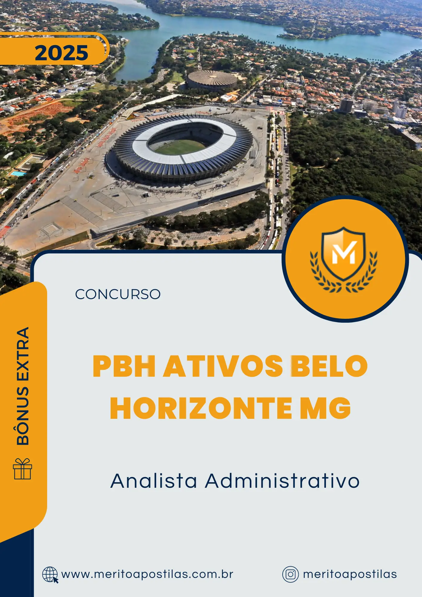 Apostila Analista Administrativo Concurso PBH Ativos Belo Horizonte MG 2025