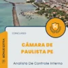 Apostila Analista De Controle Interno Câmara de Paulista PE 2024