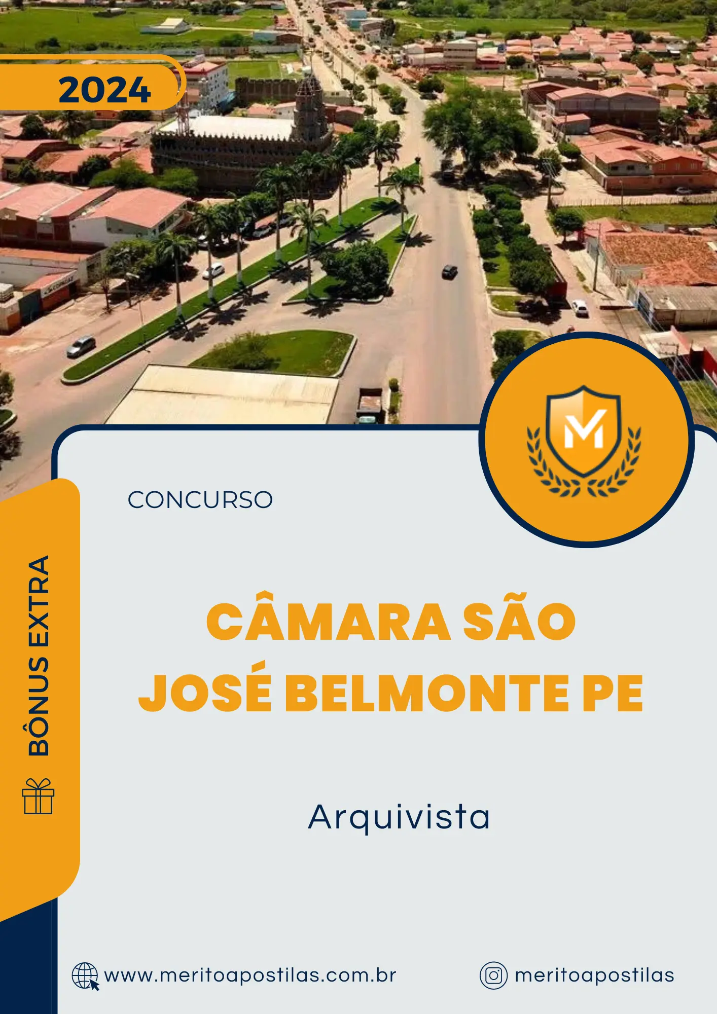 Apostila Arquivista Câmara de São José Belmonte PE 2024