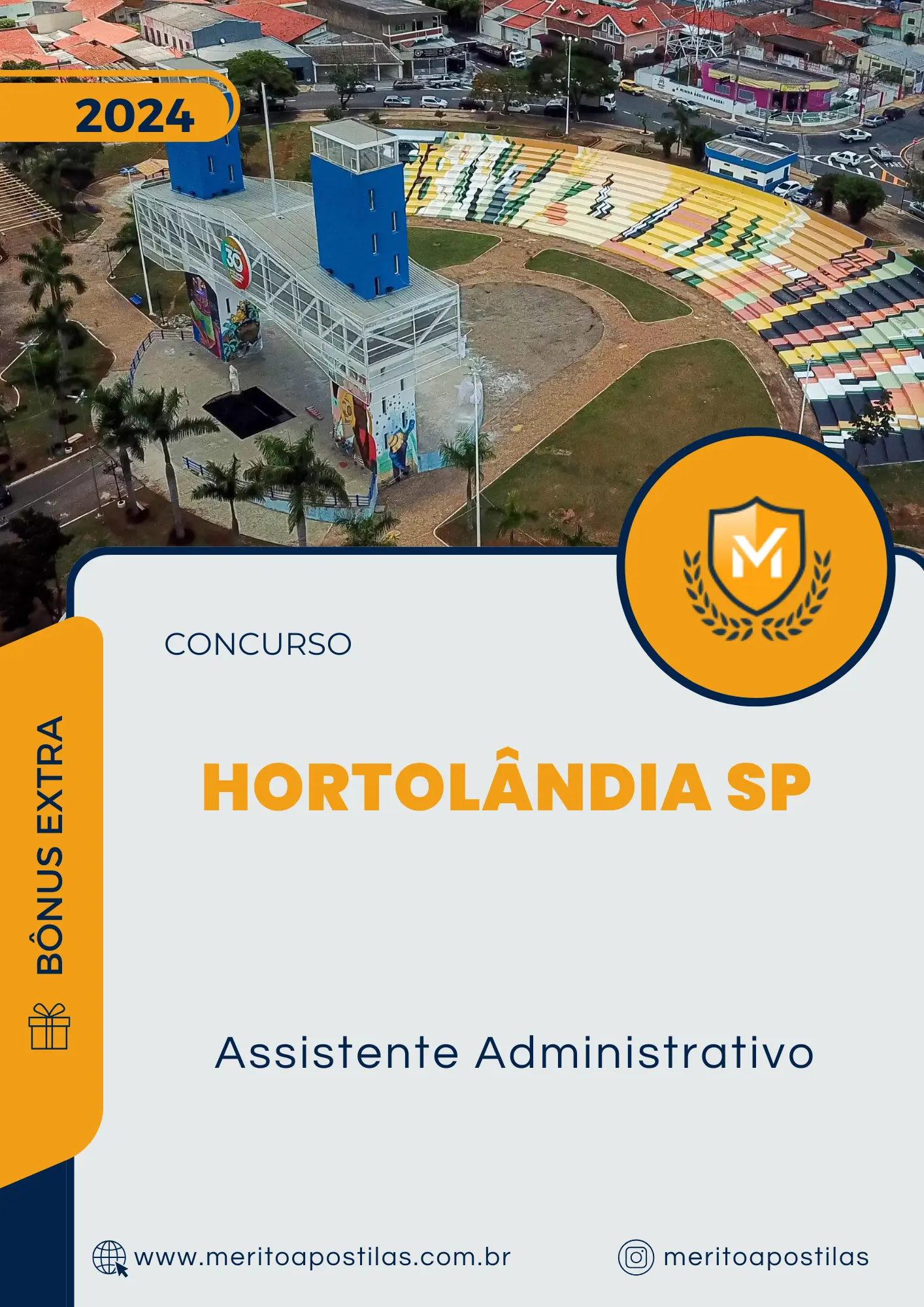 Apostila Assistente Administrativo Concurso Hortolândia SP 2024