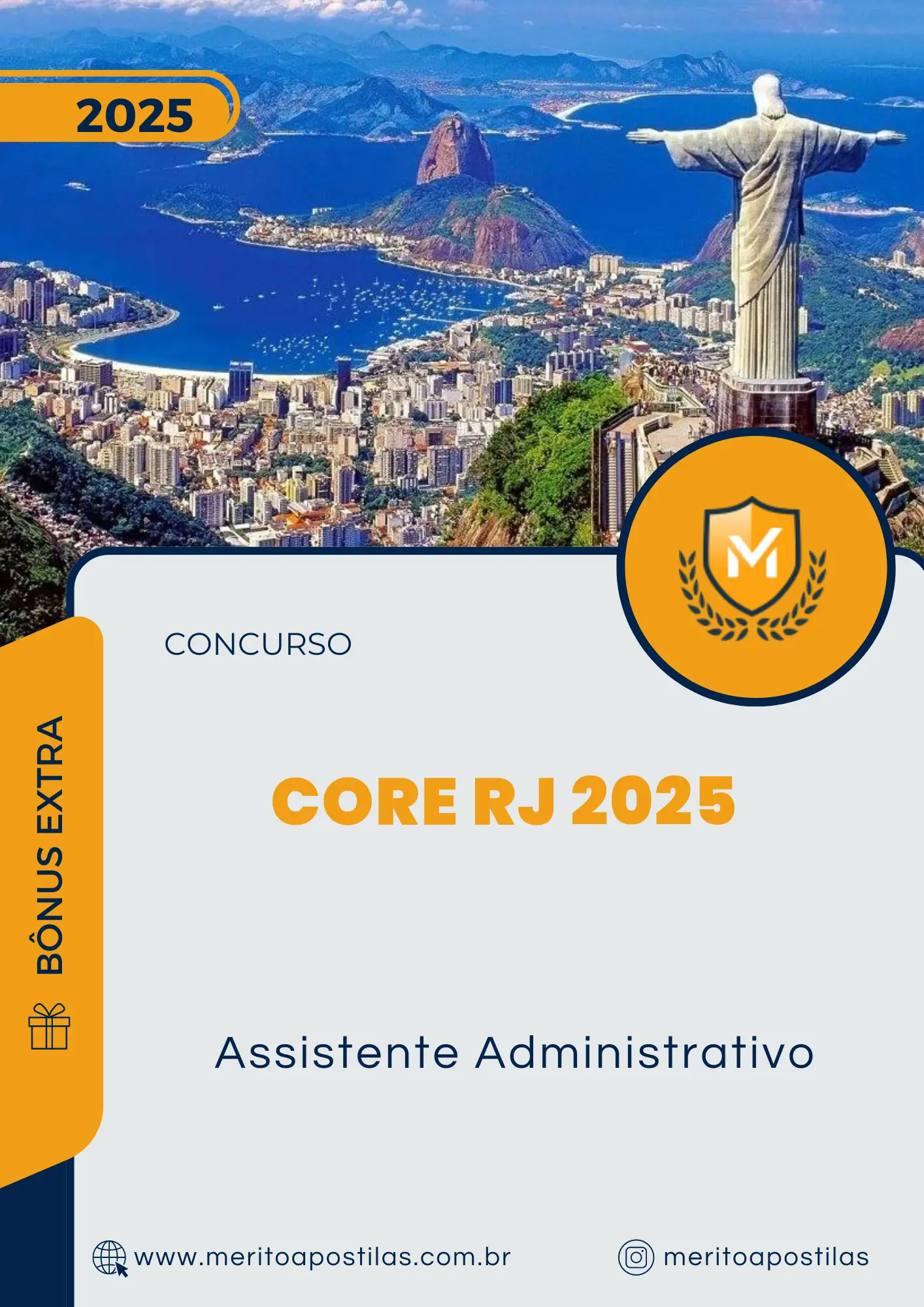 Apostila Assistente Administrativo Concurso CORE RJ 2025