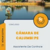 Apostila Assistente De Controle Câmara de Calumbi PE 2024
