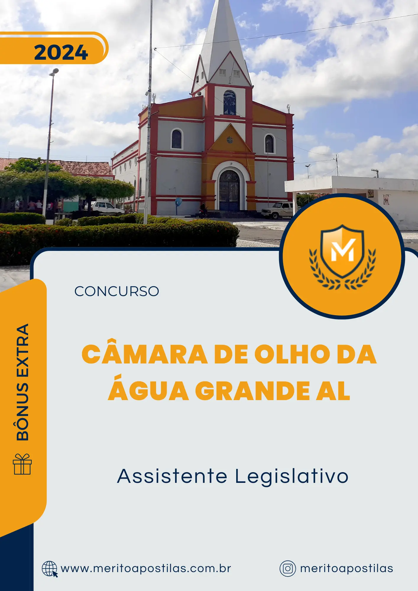 Apostila Assistente Legislativo Câmara de Olho da Água Grande AL 2024