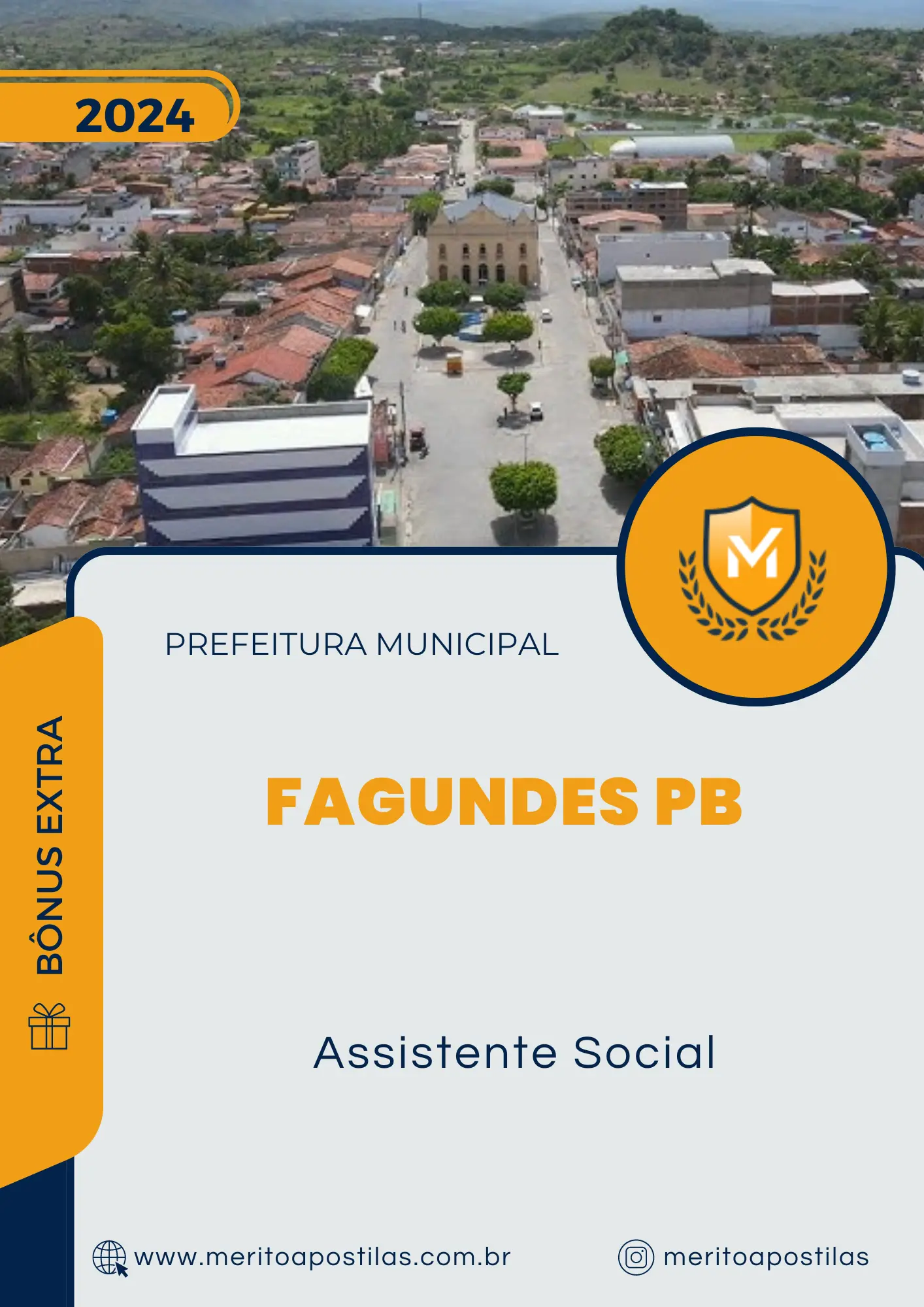 Apostila Assistente Social Prefeitura de Fagundes PB 2024