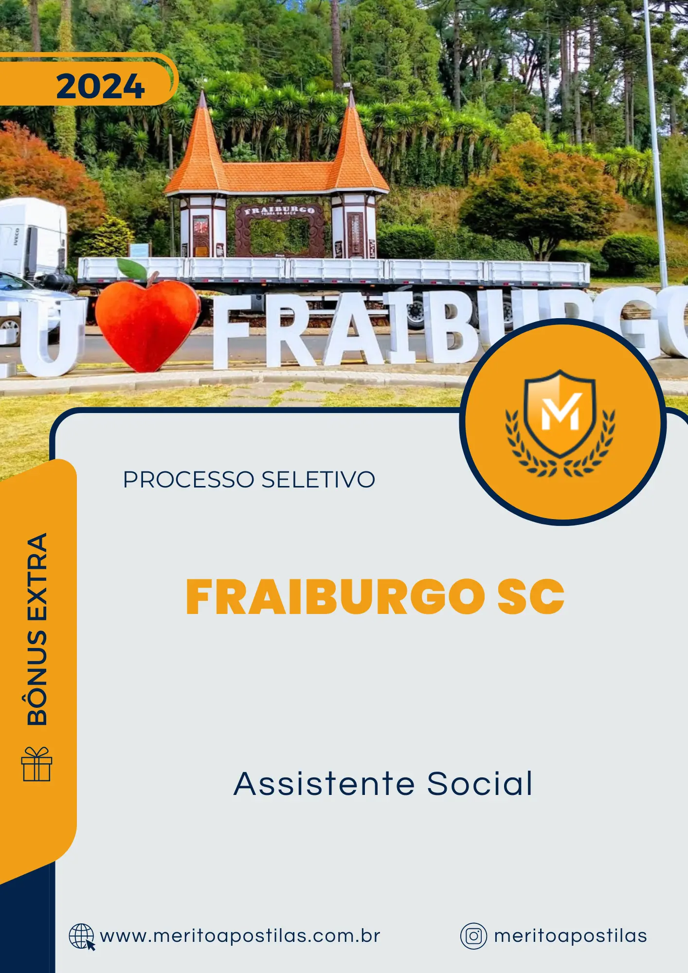 Apostila Assistente Social Processo Seletivo de Fraiburgo SC 2024