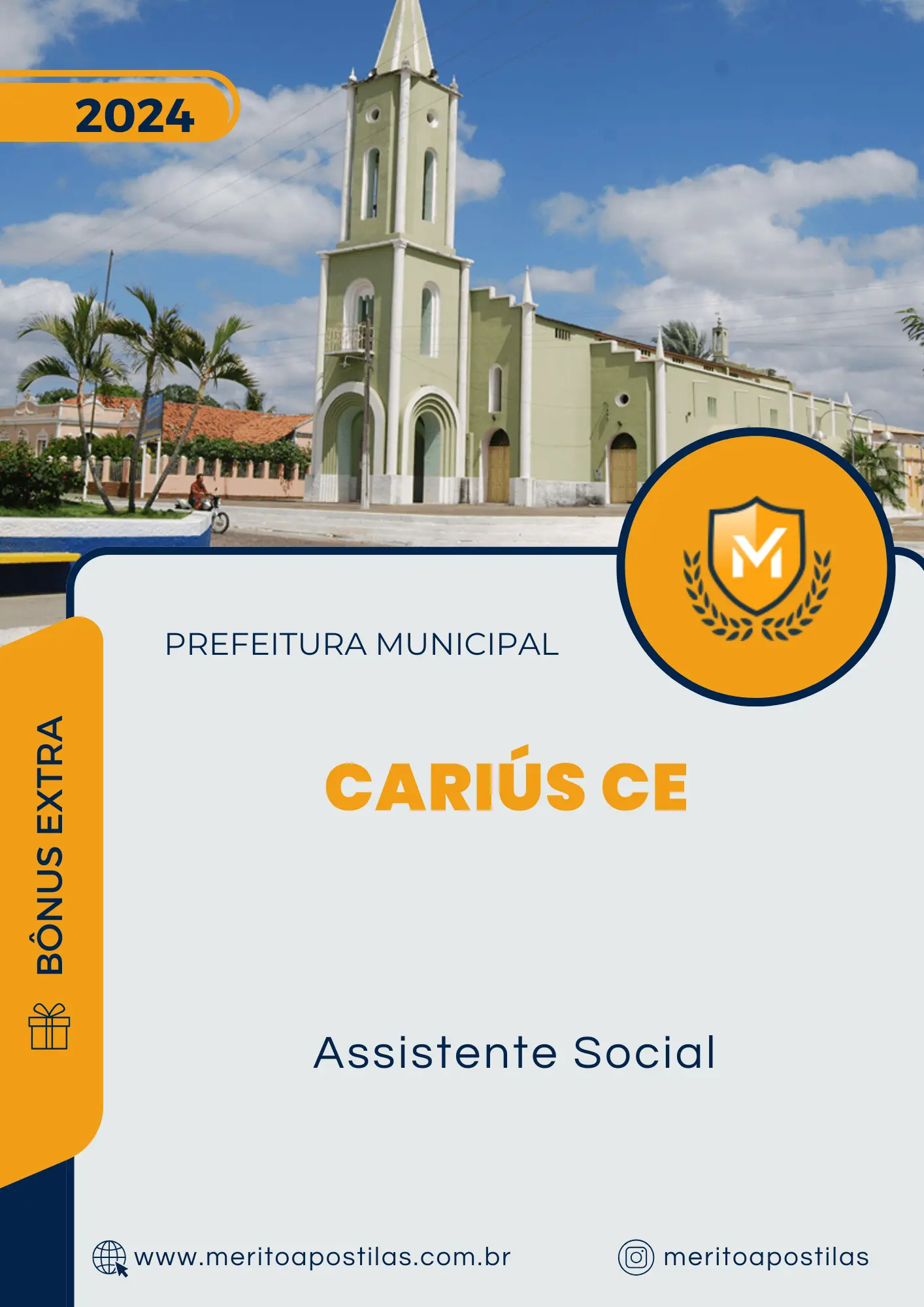 Apostila Assistente Social Prefeitura de Cariús CE 2024