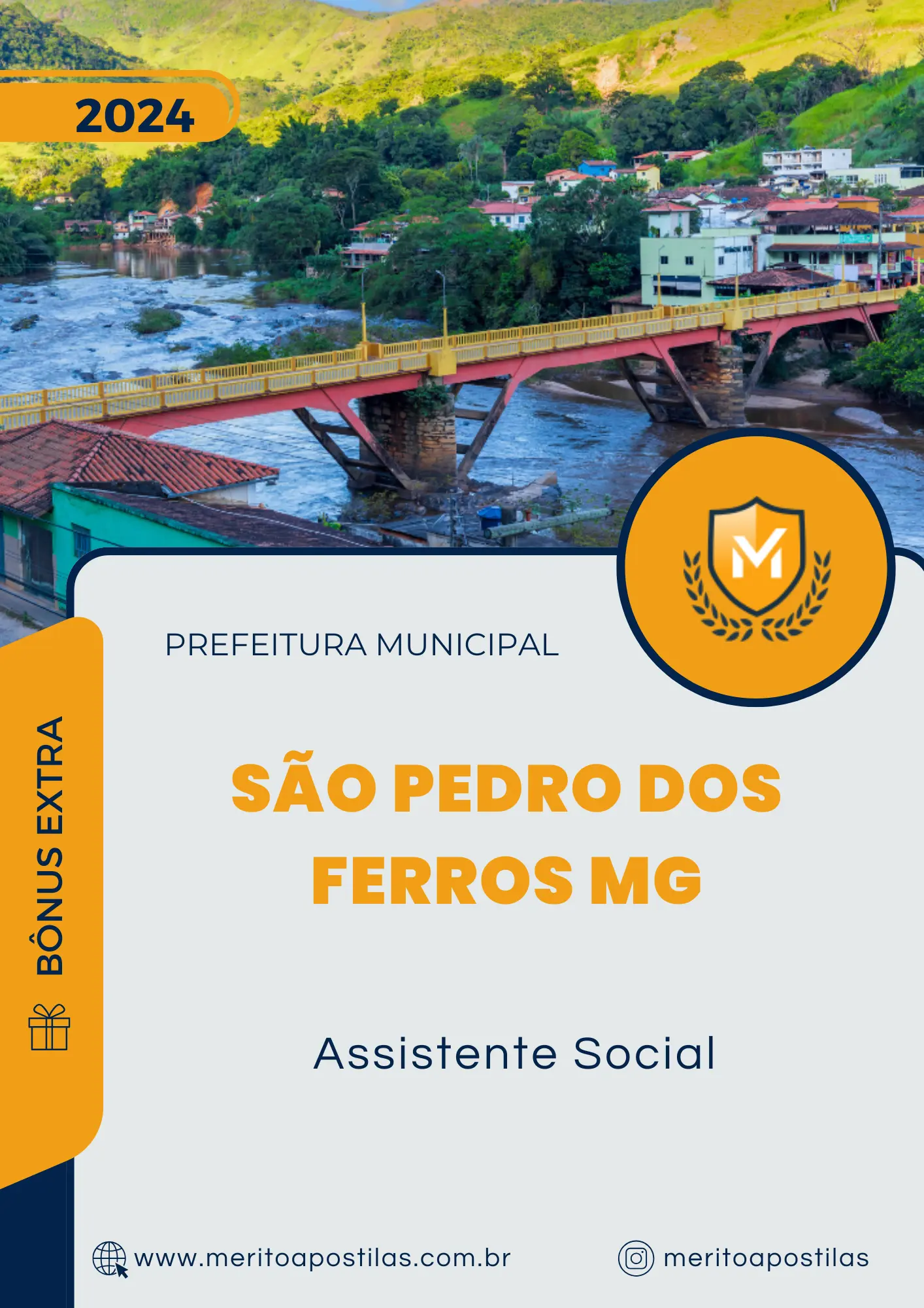 Apostila Assistente Social Prefeitura de São Pedro dos Ferros MG 2024