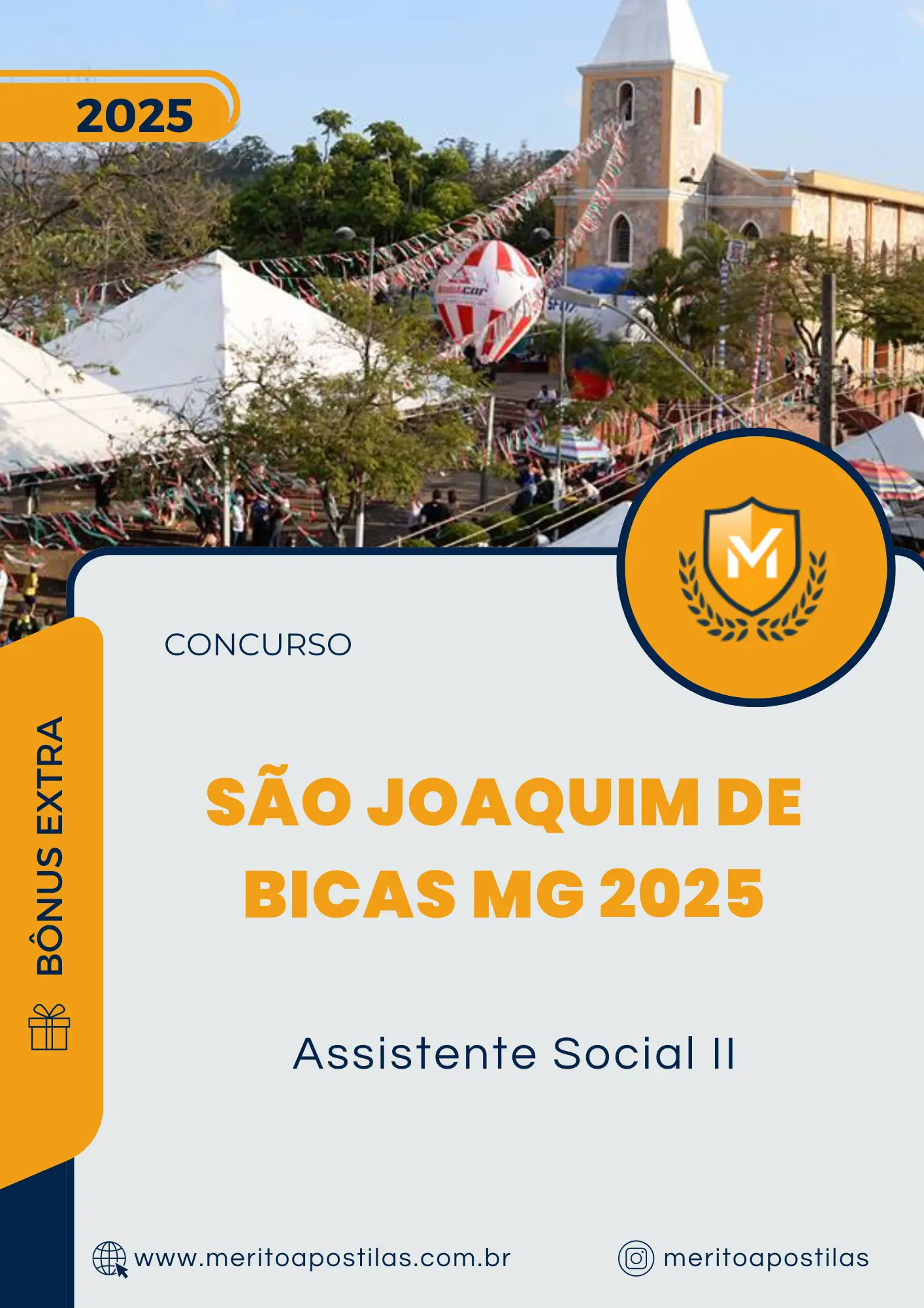 Apostila Assistente Social II Concurso São Joaquim de Bicas MG 2025