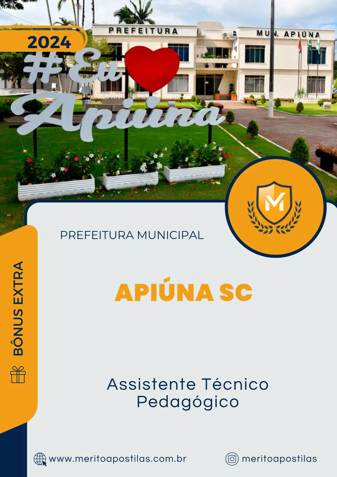 Apostila Assistente Técnico Pedagógico Prefeitura de Apiúna SC 2024