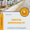 Apostila Atendente de Recepção Concurso Público EMUS de Mongaguá SP 2024