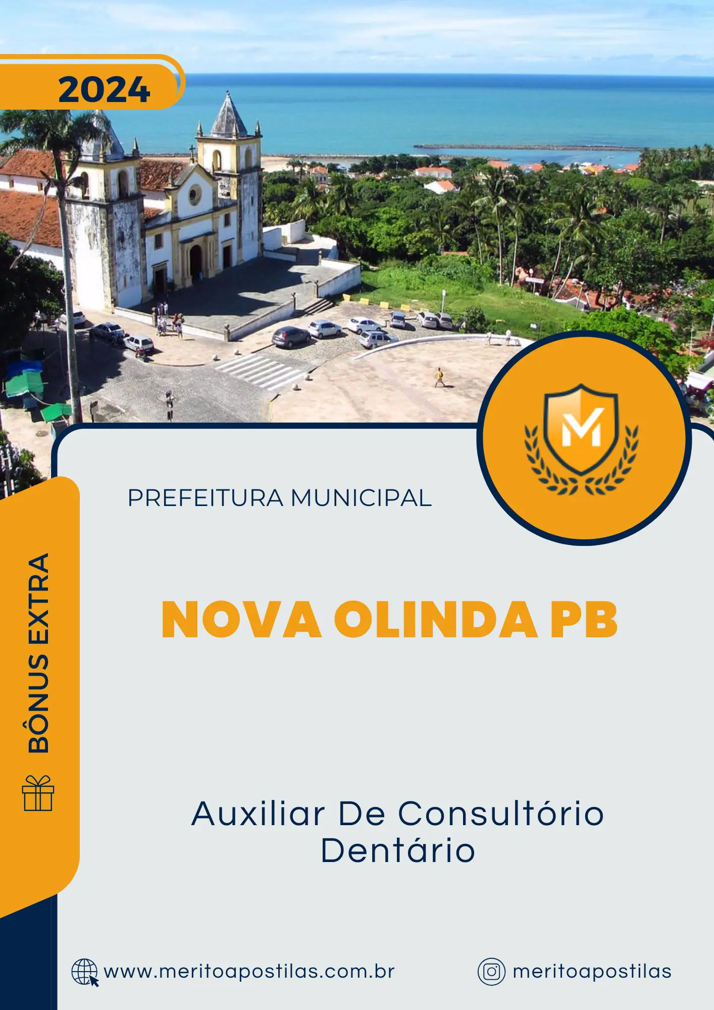 Apostila Auxiliar De Consultório Dentário Prefeitura de Nova Olinda PB 2024